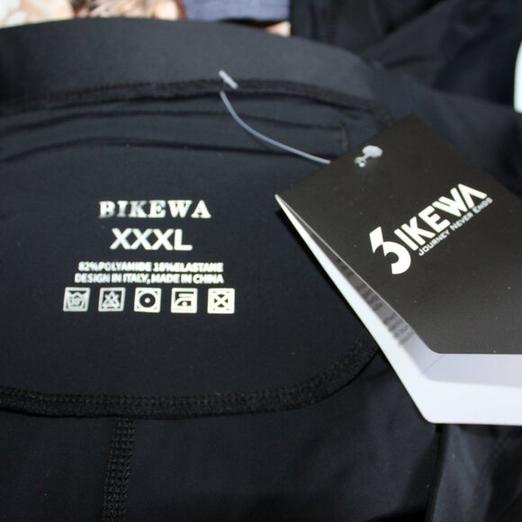 Bikewa XXXL Men's 4D Padded Compression Cycling Performance Bike Biker Shorts - Picture 6 of 8